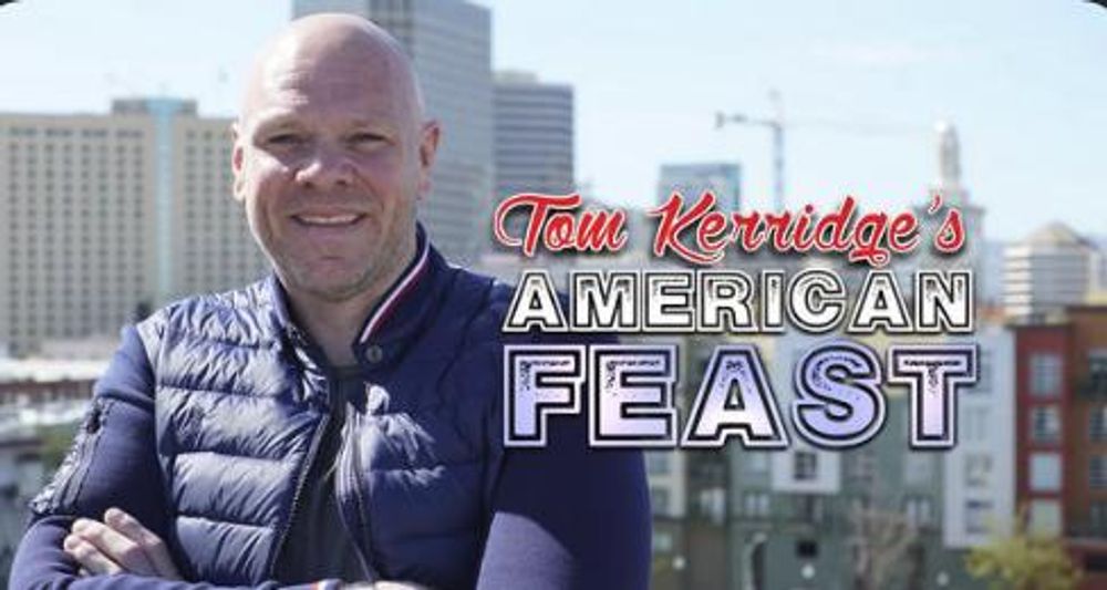 Tom Kerridge's American Feast poster