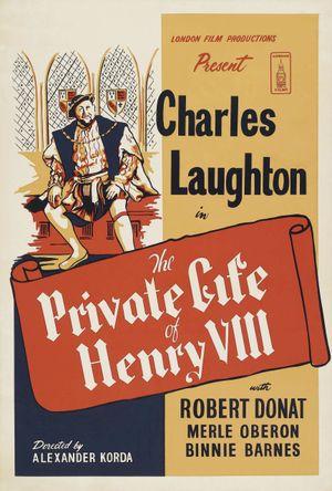 The Private Life Of Henry VIII poster
