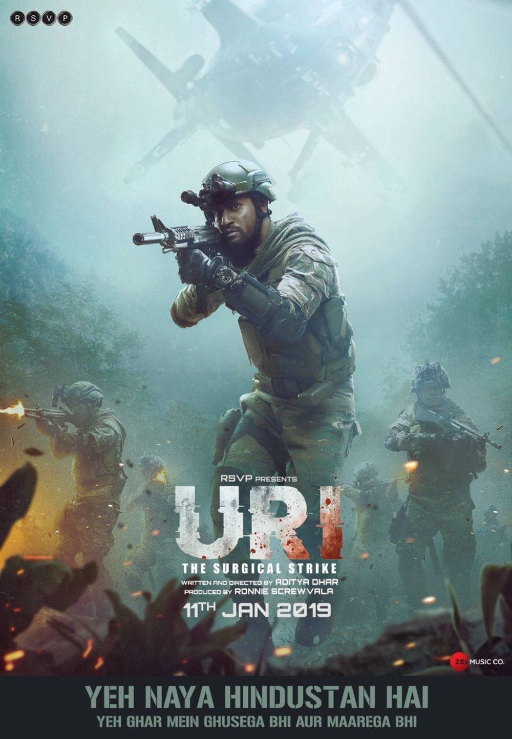 Uri The Surgical Strike poster