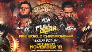 AEW Full Gear 2023 poster
