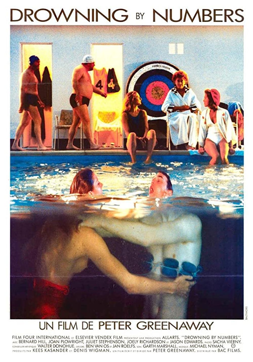 Drowning by Numbers poster