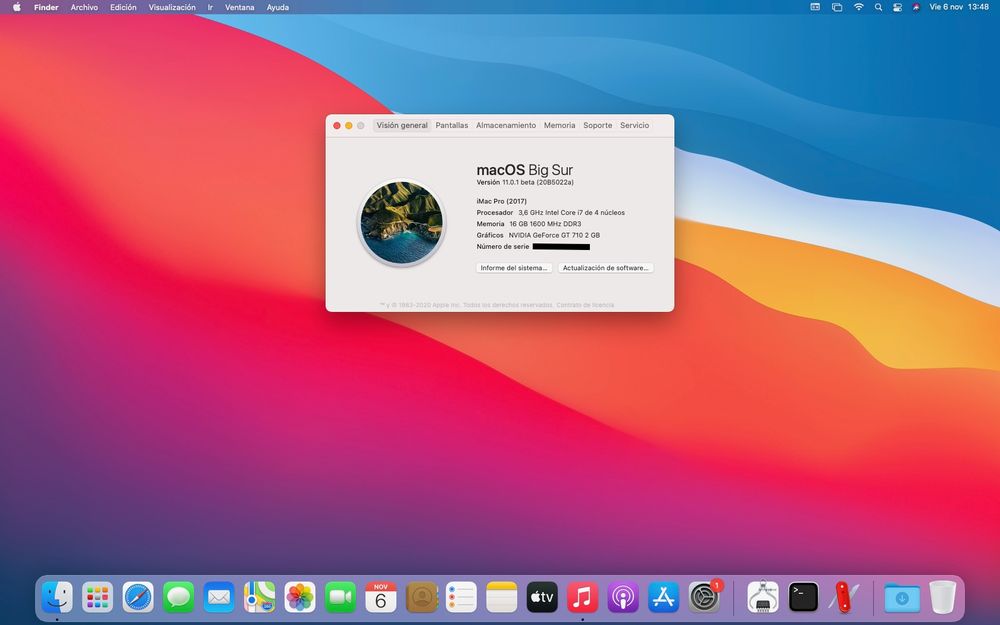 macOS Olarila BigSur poster