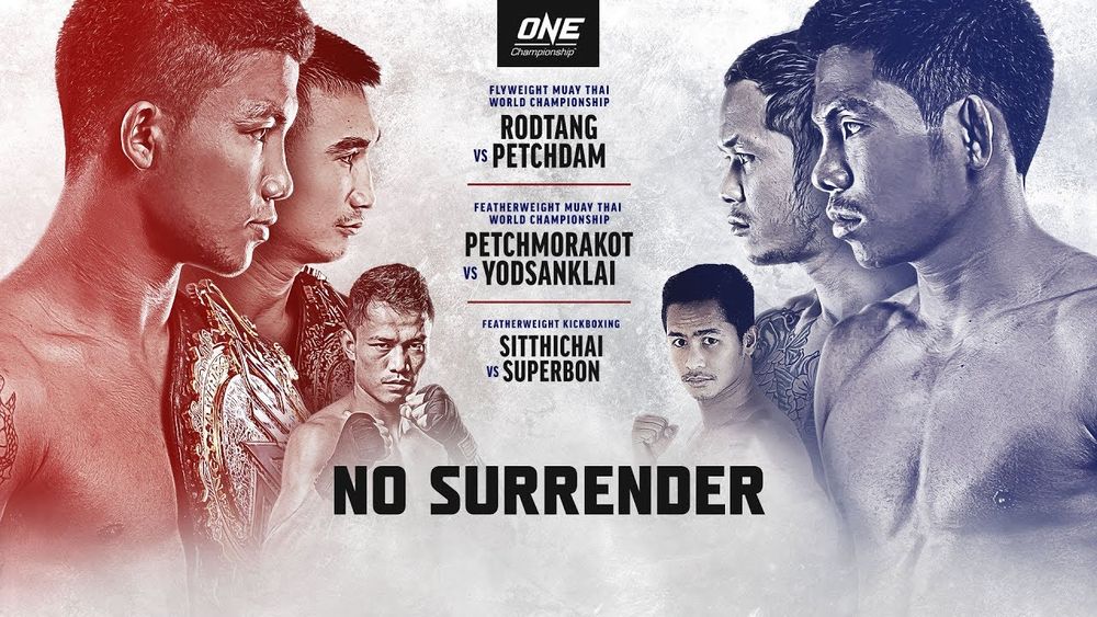 ONE Championship NO SURRENDER Full Event poster