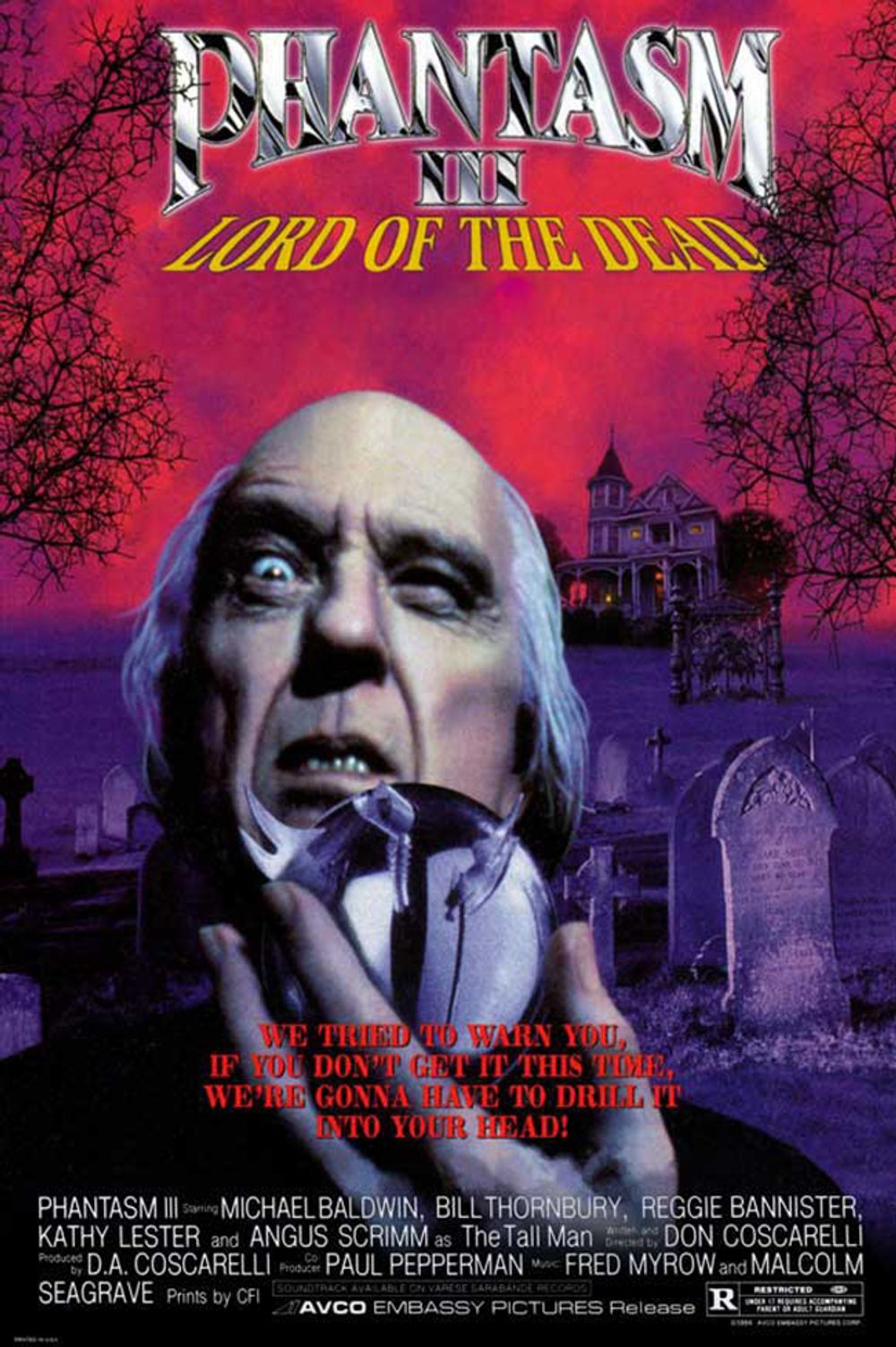 Phantasm III Lord of the Dead poster