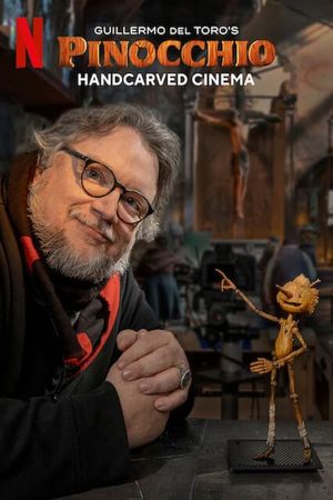 Guillermo del Toro's Pinocchio Handcarved Cinema poster