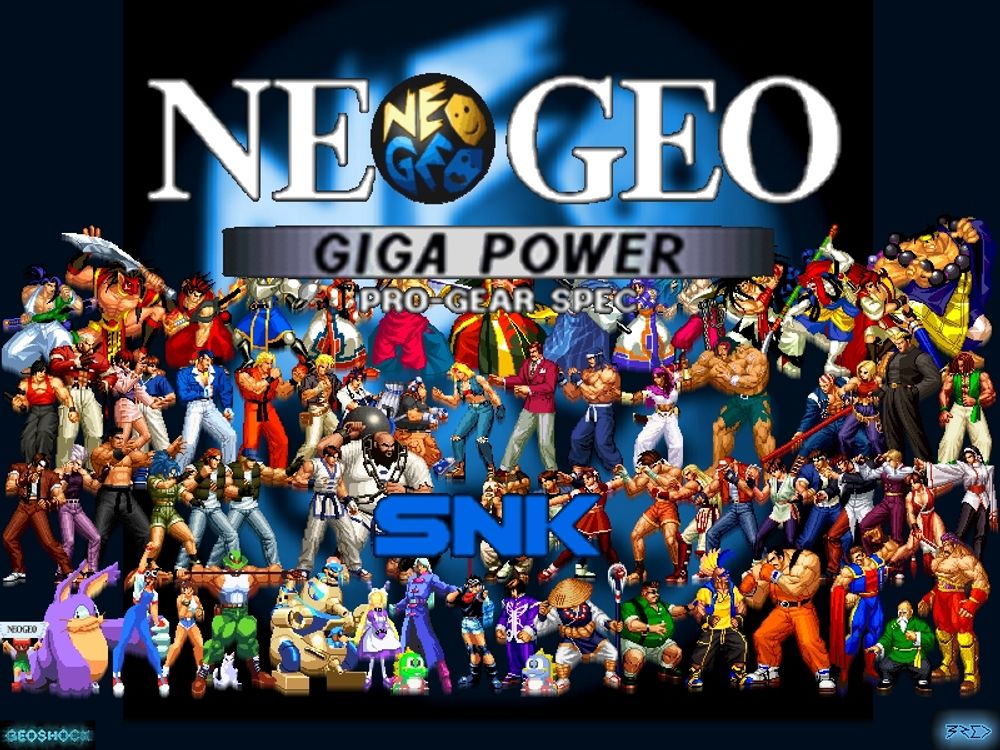 Neo Geo All ROMs poster
