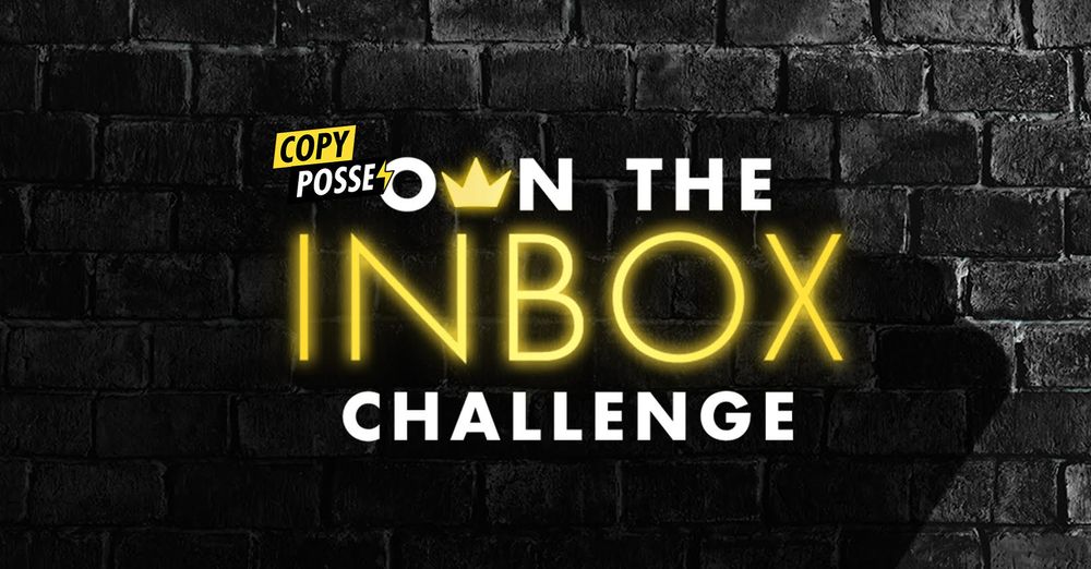 Own The Inbox Challenge by Alex Cattoni poster