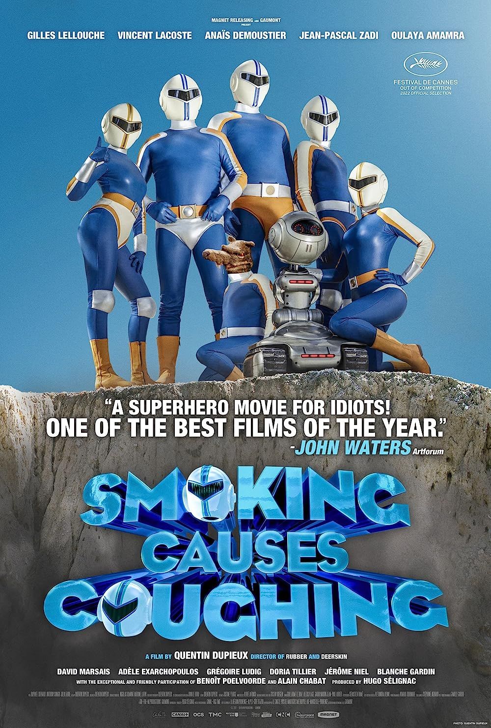 Smoking Causes Coughing poster