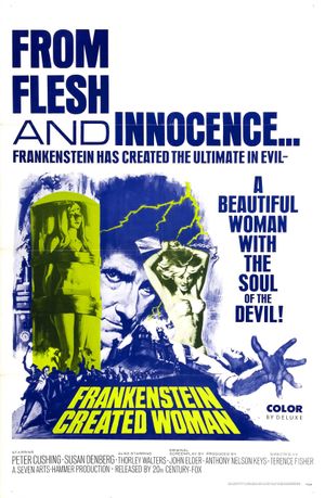Frankenstein Created Woman poster