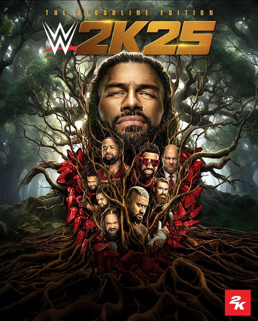 WWE 2K25 - The Bloodline Edition [DODI Repack] poster