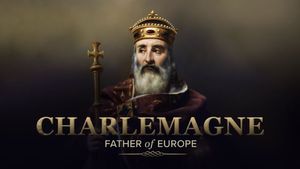 The Great Courses - Charlemagne & poster