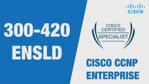 CBT Nuggets - Cisco CCNP Enterprise ENSLD poster