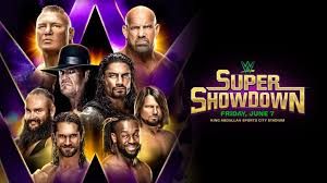 WWE Super ShowDown poster