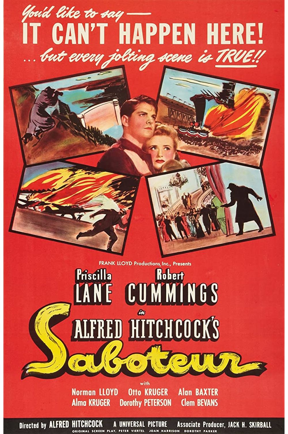 Saboteur poster