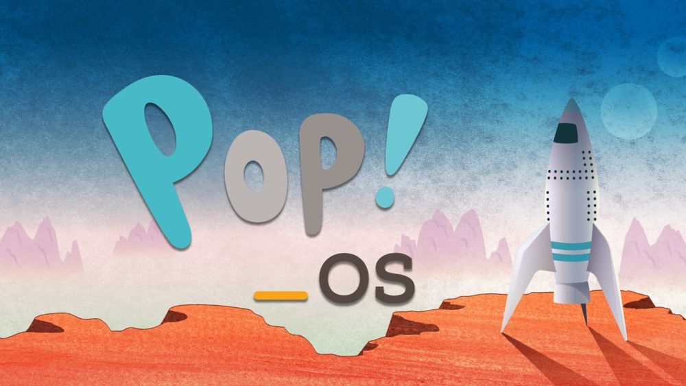 Pop OS poster