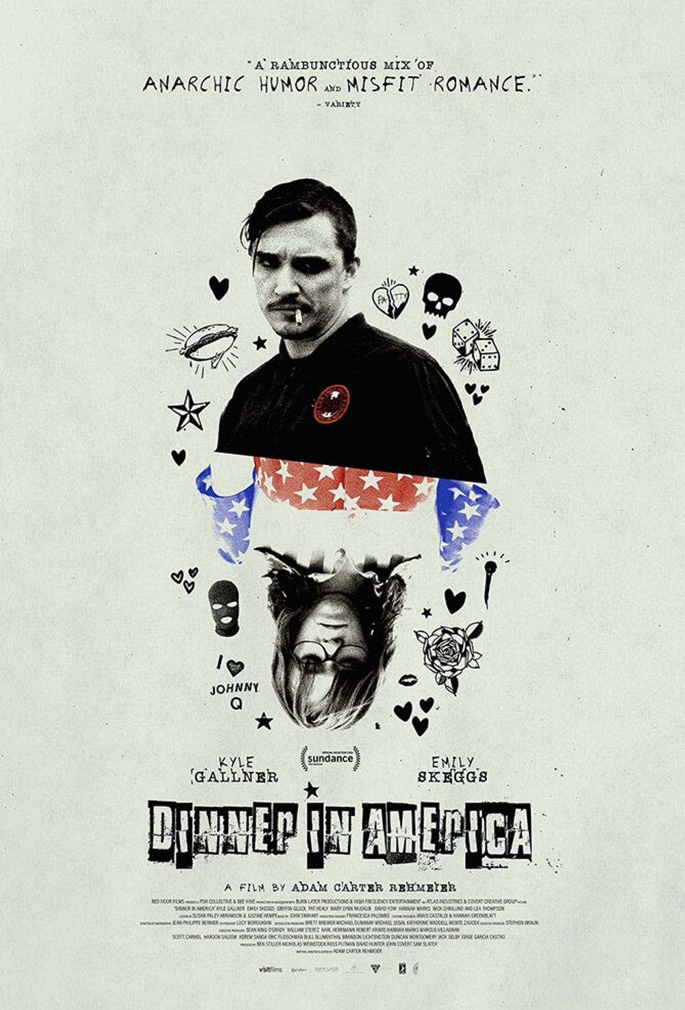 Dinner in America poster