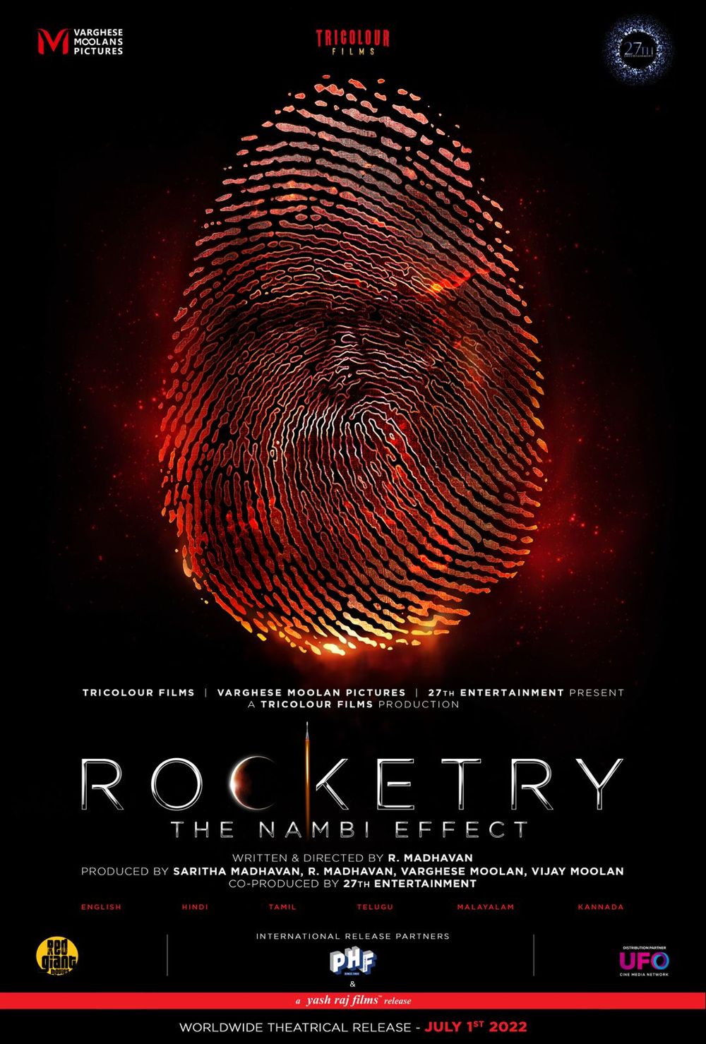 Rocketry The Nambi Effect poster