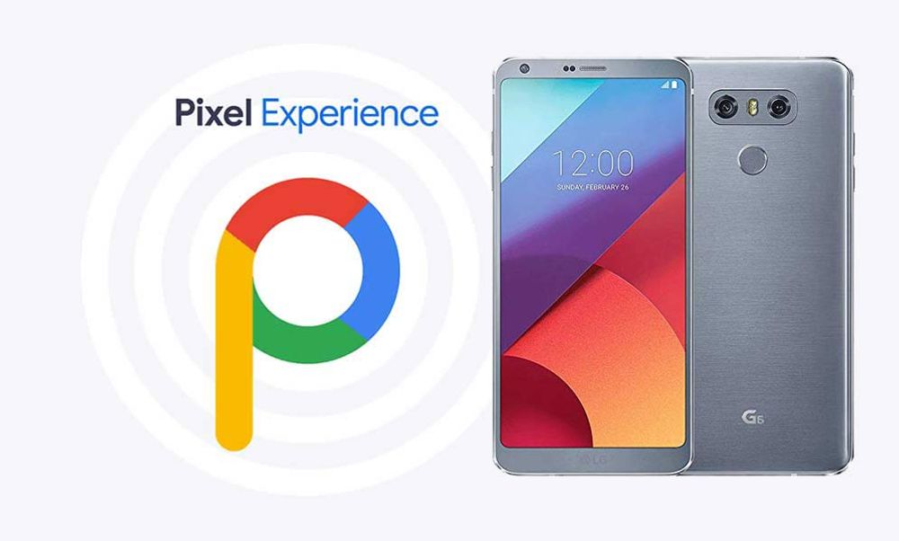 LG G6 Rom Pixel Experience us997 poster