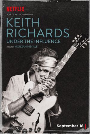 Keith Richards Under the Influence poster