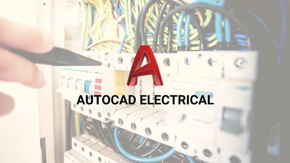 Udemy - The complete course of AutoCAD Electrical poster