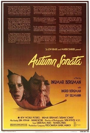 Autumn Sonata poster