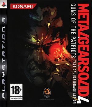 Metal Gear Solid 4 & poster