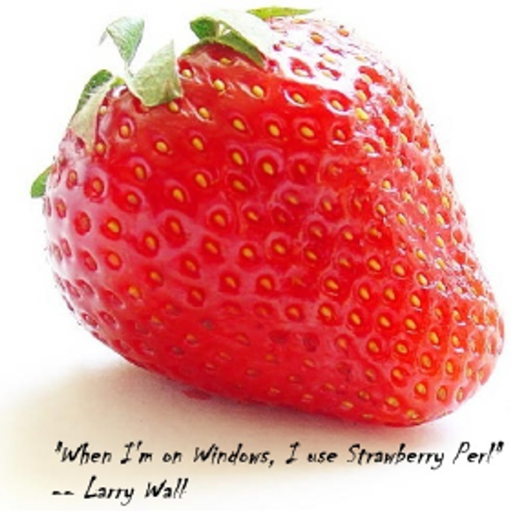 Strawberry Perl v5.32.1.1 64 bit poster
