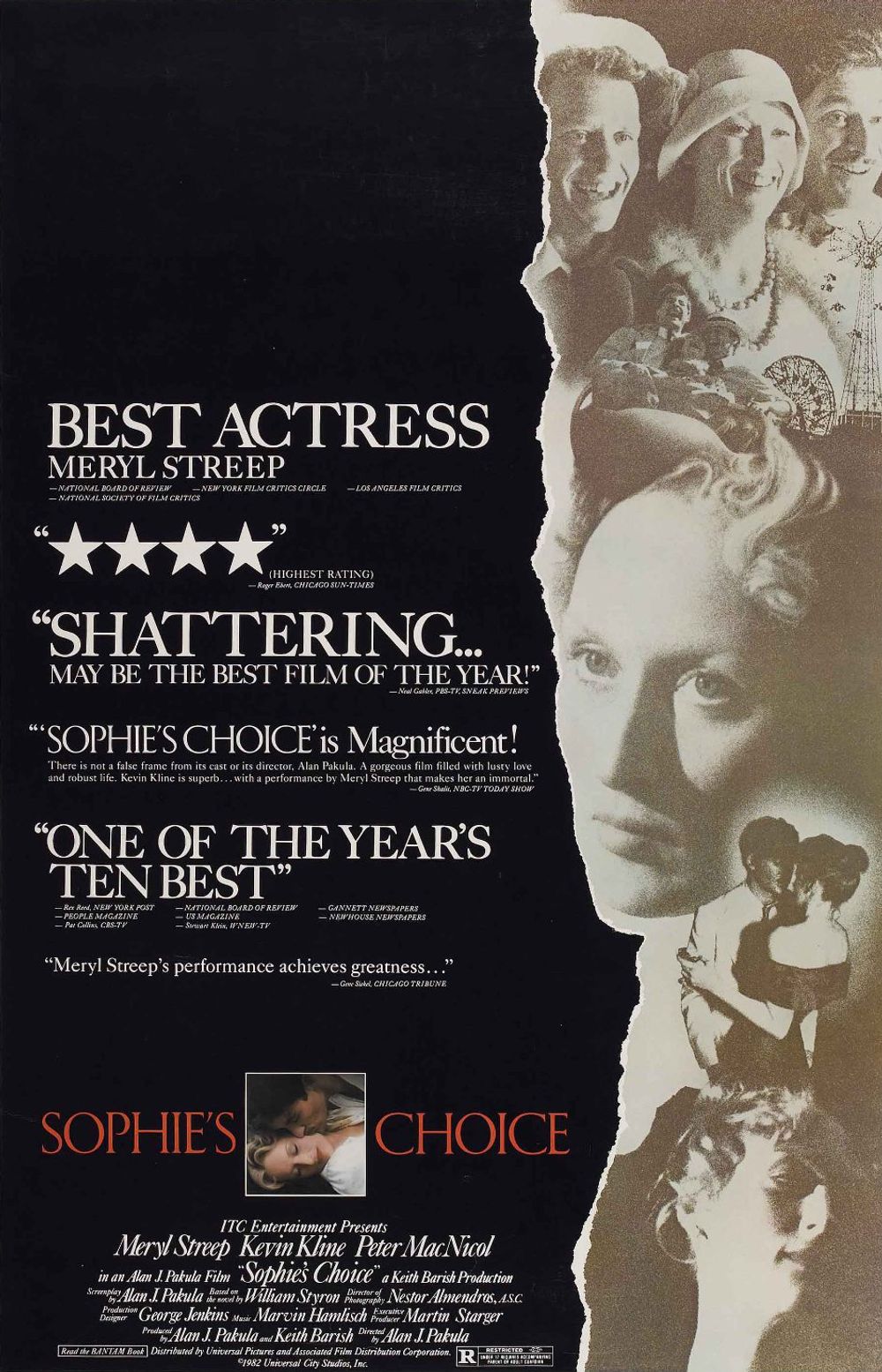 Sophie's Choice poster