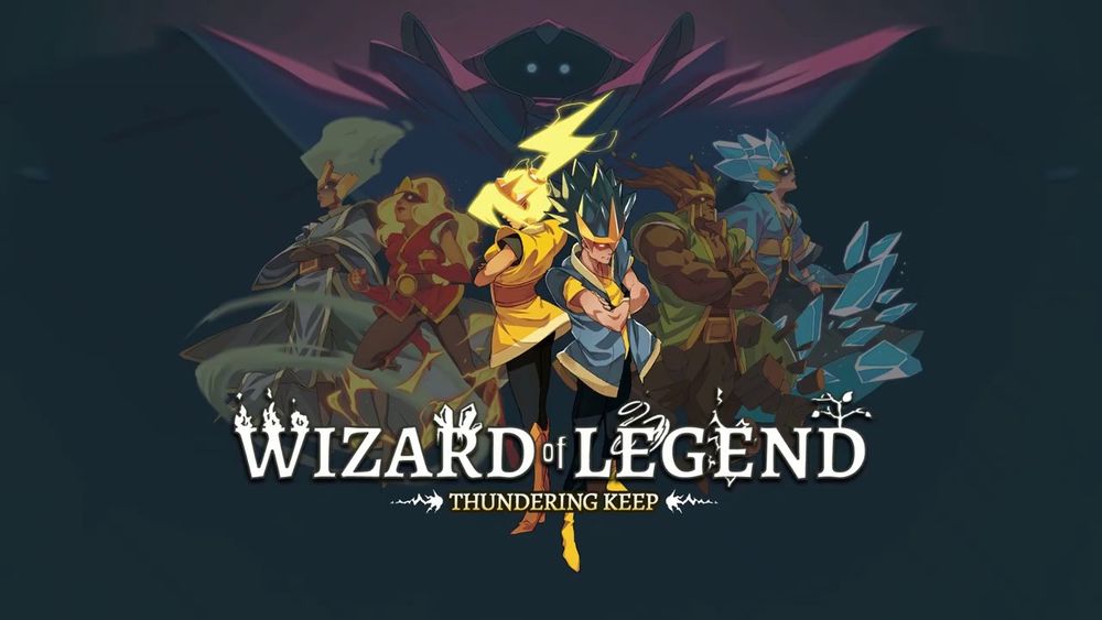 Wizard of Legend Thundering Keep Update poster