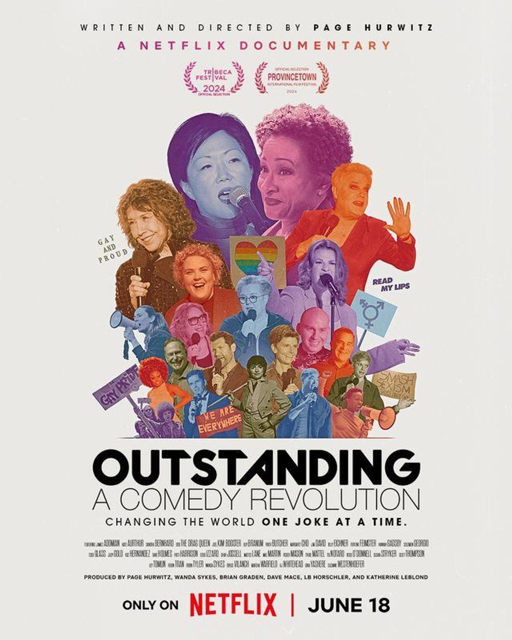 Outstanding A Comedy Revolution poster