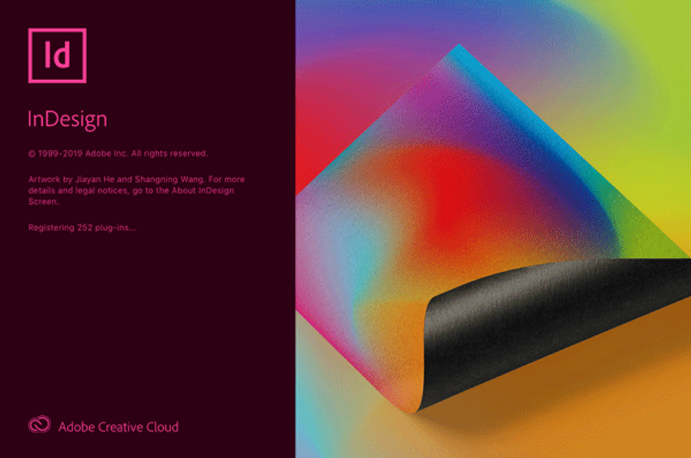 Adobe InDesign poster