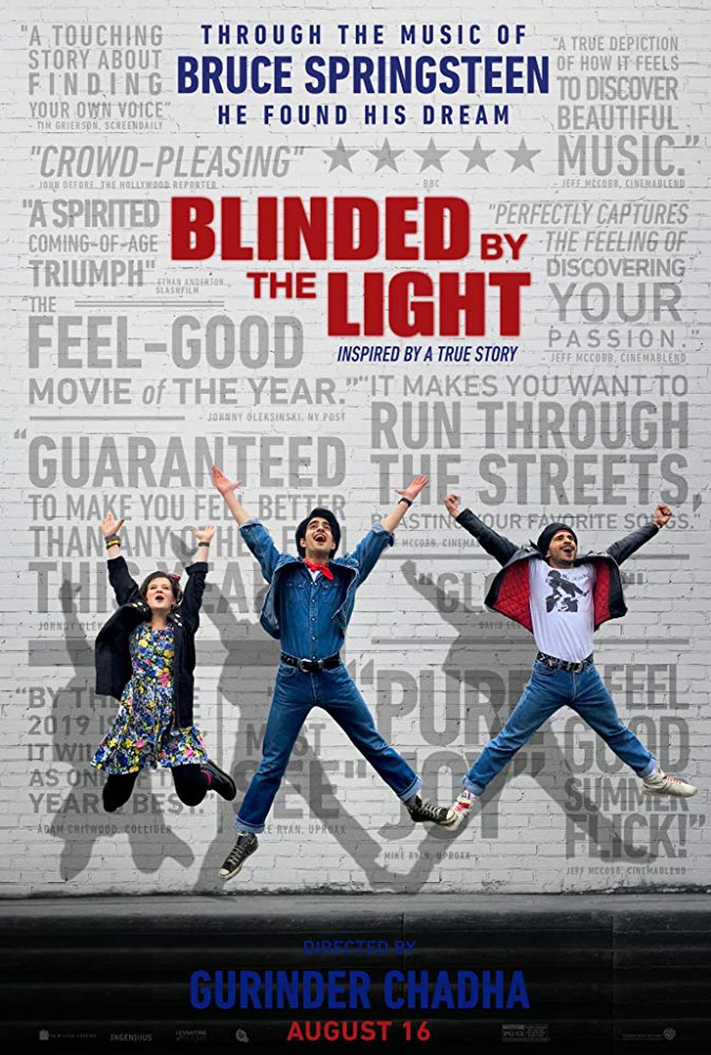 Blinded By The Light poster